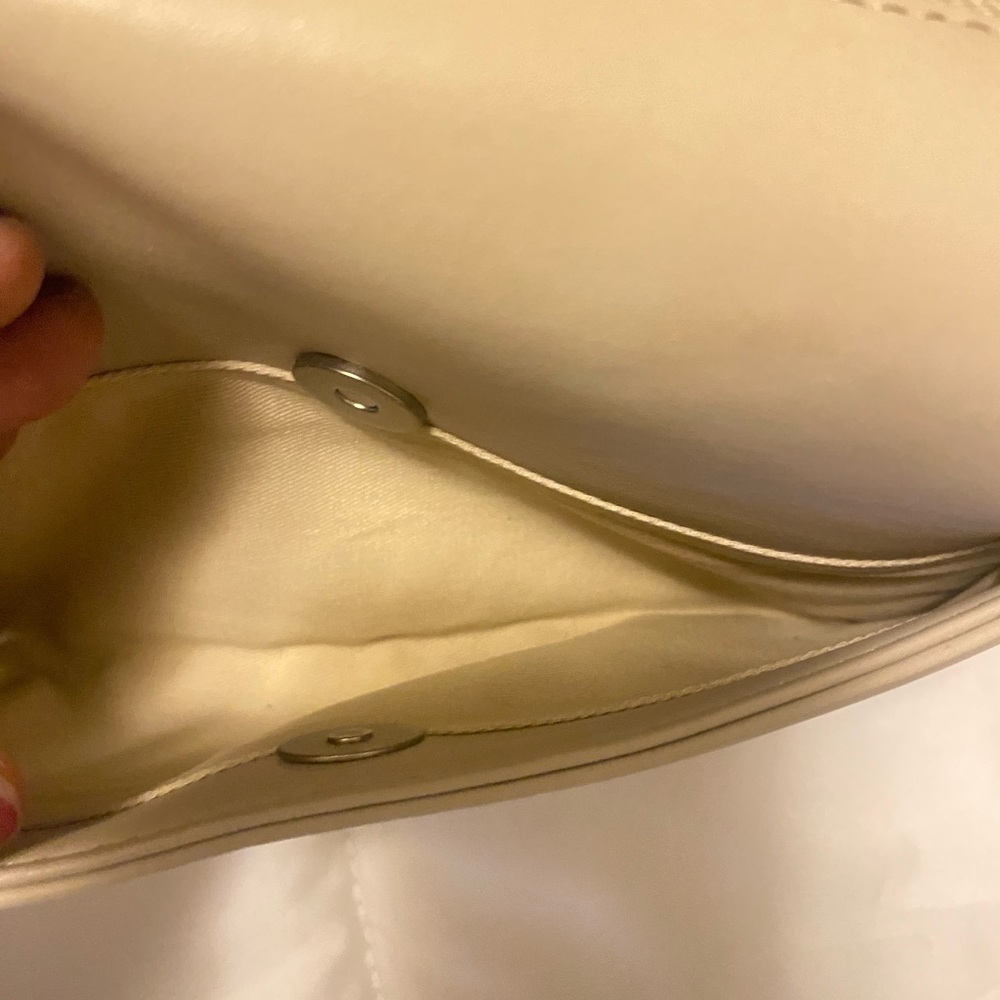 Monos Vegan Leather Large Toiletry Case in Ivory - Picture 2 of 14